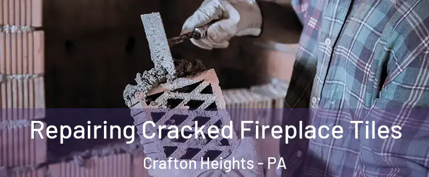 Repairing Cracked Fireplace Tiles Crafton Heights - PA
