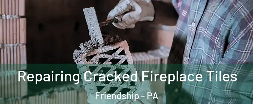 Repairing Cracked Fireplace Tiles Friendship - PA