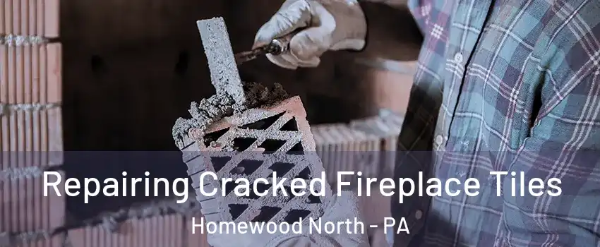 Repairing Cracked Fireplace Tiles Homewood North - PA