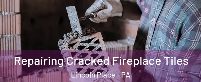 Repairing Cracked Fireplace Tiles Lincoln Place - PA