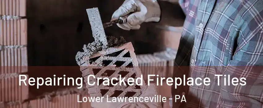 Repairing Cracked Fireplace Tiles Lower Lawrenceville - PA