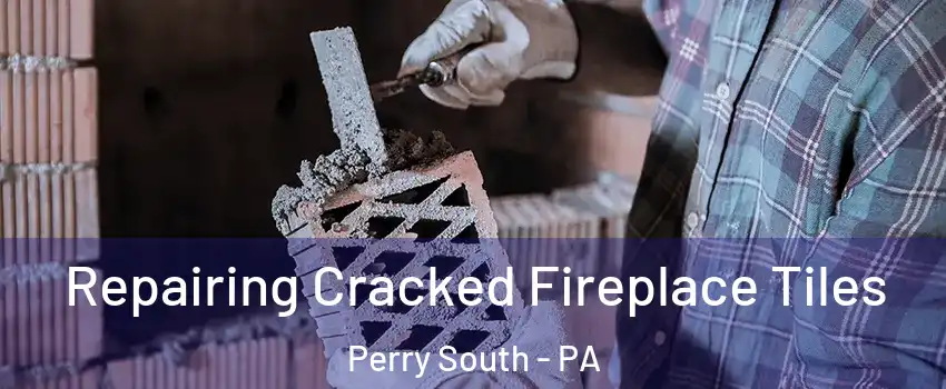 Repairing Cracked Fireplace Tiles Perry South - PA