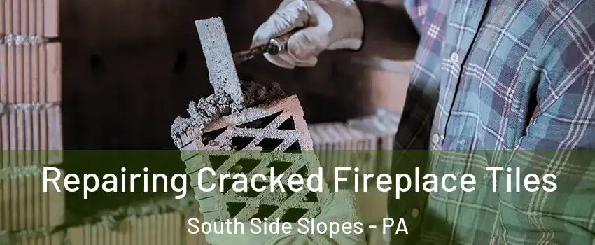 Repairing Cracked Fireplace Tiles South Side Slopes - PA