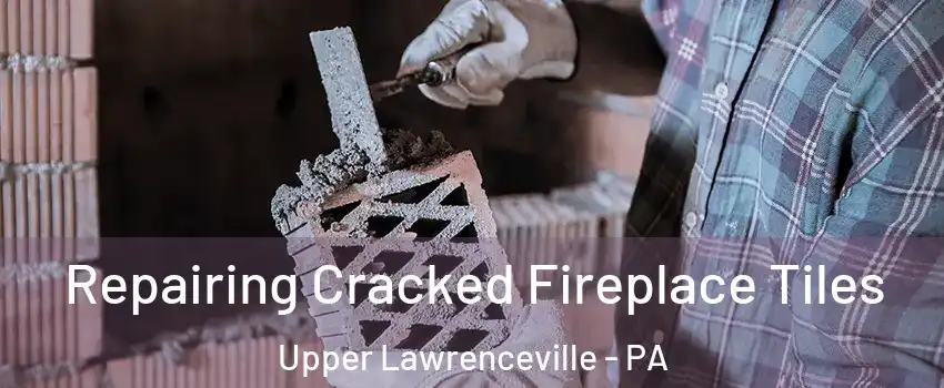 Repairing Cracked Fireplace Tiles Upper Lawrenceville - PA