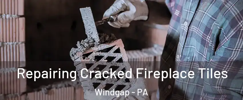 Repairing Cracked Fireplace Tiles Windgap - PA