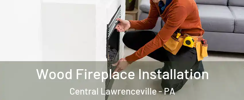 Wood Fireplace Installation Central Lawrenceville - PA