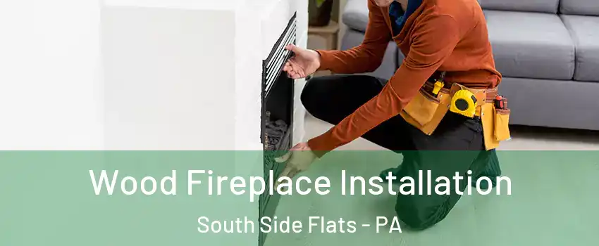 Wood Fireplace Installation South Side Flats - PA