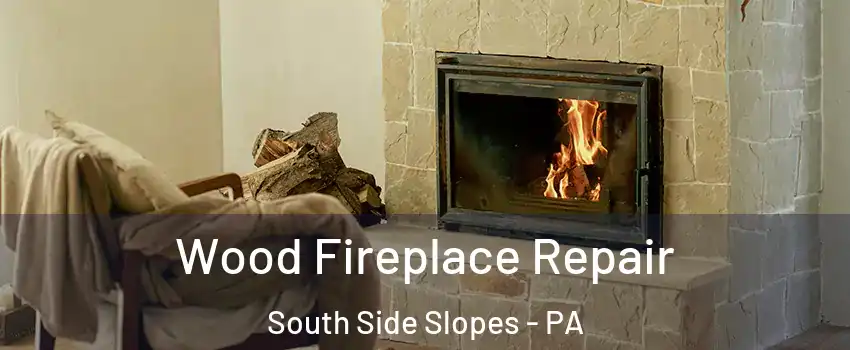 Wood Fireplace Repair South Side Slopes - PA