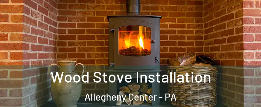 Wood Stove Installation Allegheny Center - PA