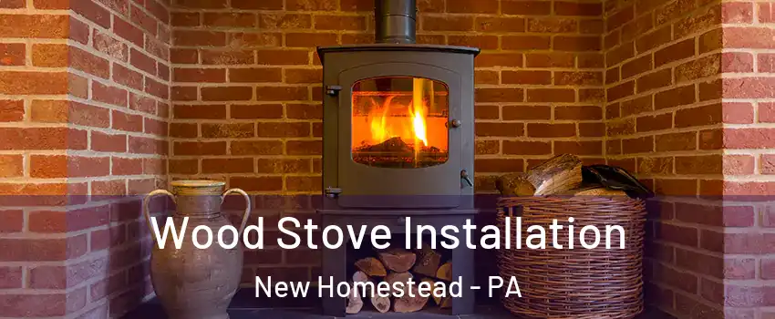Wood Stove Installation New Homestead - PA